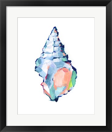 Framed Pop Shell Study II Print