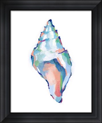 Framed Pop Shell Study IV Print