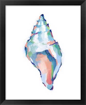 Framed Pop Shell Study IV Print