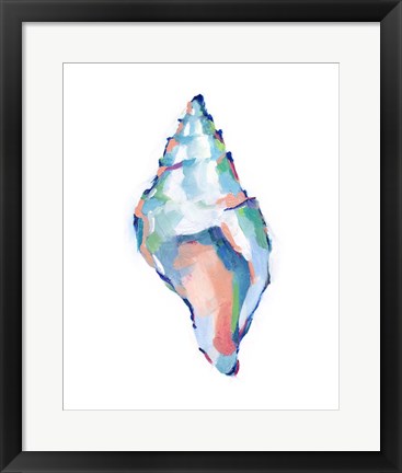 Framed Pop Shell Study IV Print