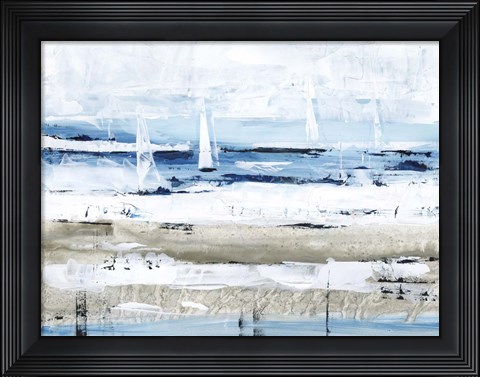 Framed Sea Gaze I Print