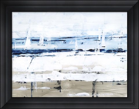Framed Sea Gaze II Print