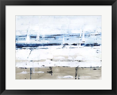 Framed Sea Gaze II Print