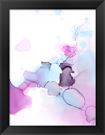 Framed Fluid Magenta III Print