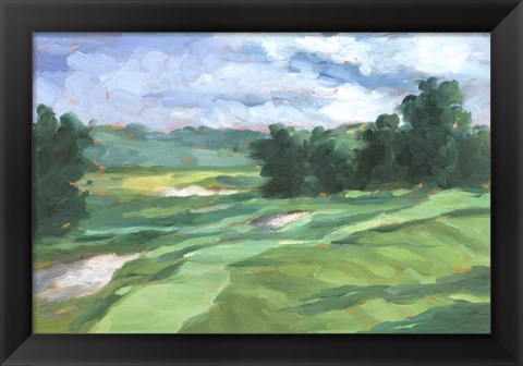 Framed Golf Course Study IV Print