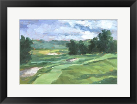 Framed Golf Course Study IV Print