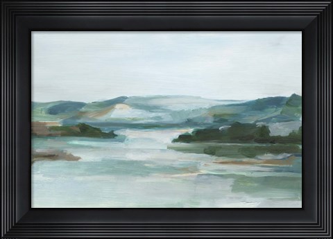 Framed Misty Cove II Print