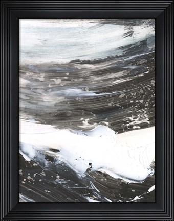 Framed Blizzard Conditions I Print