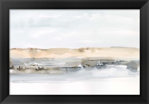 Framed Marsh Dunes I Print