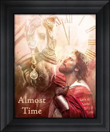 Framed Almost Time Print