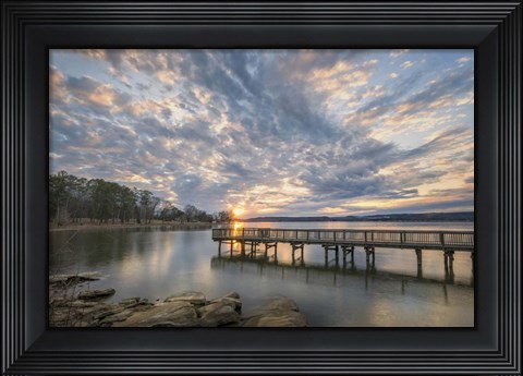 Framed Sunset Blues Print