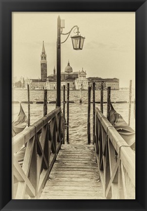 Framed Vintage Venice II Print