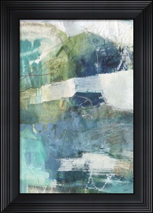 Framed Terrene Abstract II Print