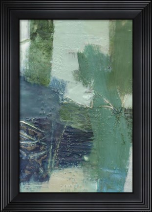 Framed Terrene Abstract IV Print