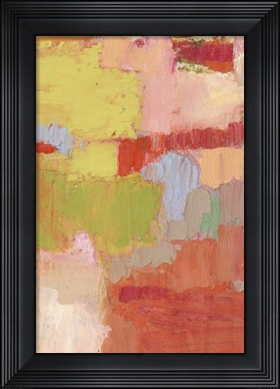 Framed Bright Costa II Print