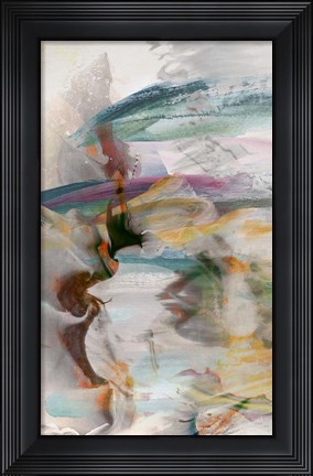 Framed Abstract Movement I Print