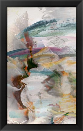 Framed Abstract Movement I Print