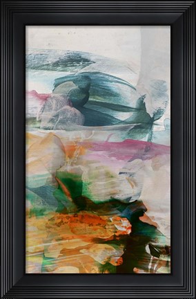Framed Abstract Movement II Print