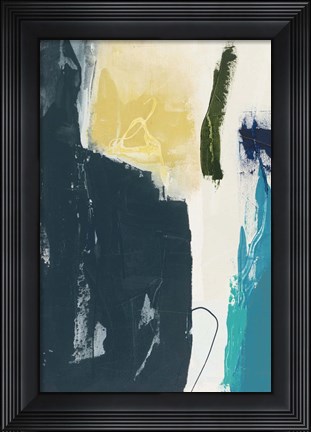 Framed Obscure Abstract II Print