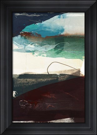 Framed Obscure Abstract V Print