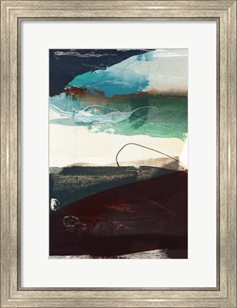 Framed Obscure Abstract V Print