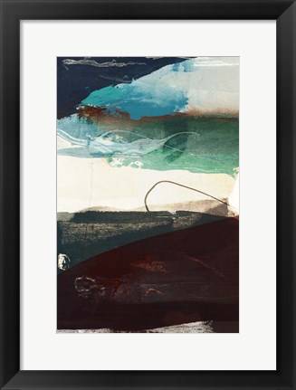 Framed Obscure Abstract V Print