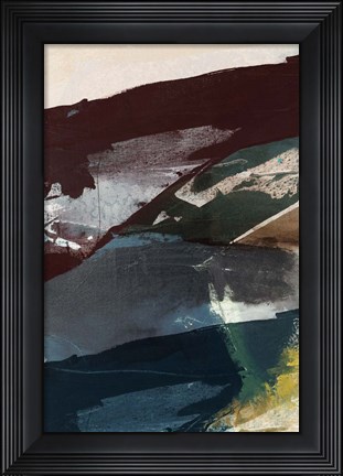 Framed Obscure Abstract VI Print