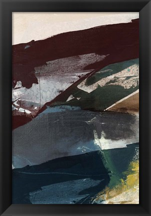 Framed Obscure Abstract VI Print
