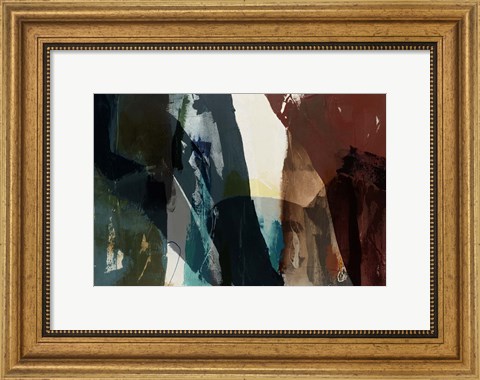 Framed Obscure Abstract VII Print