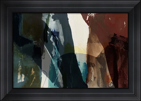 Framed Obscure Abstract VII Print