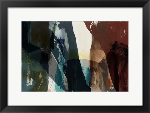 Framed Obscure Abstract VII Print