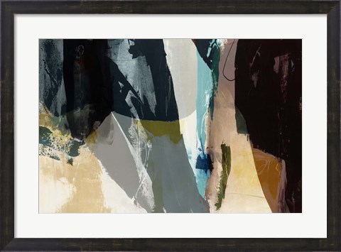 Framed Obscure Abstract VIII Print