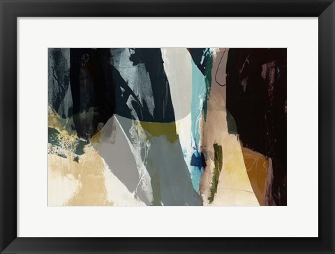 Framed Obscure Abstract VIII Print