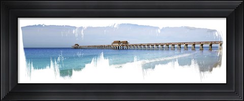 Framed Virginia Beach Pier Print