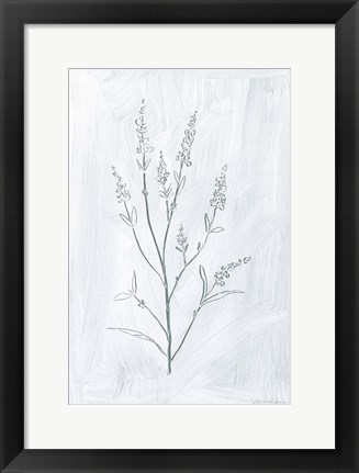 Framed Milkweeds I Print