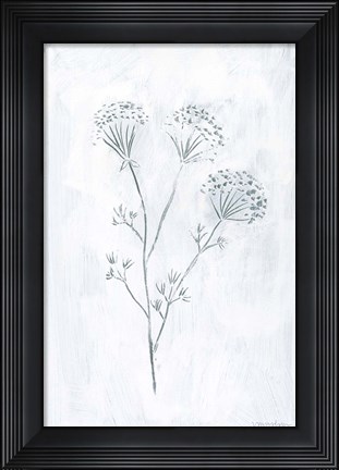 Framed Milkweeds II Print