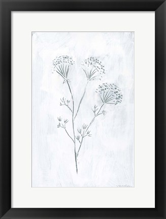 Framed Milkweeds II Print