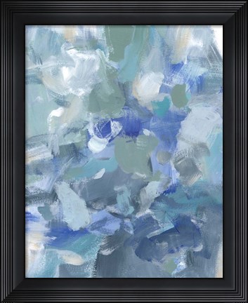 Framed Blue Night II Print