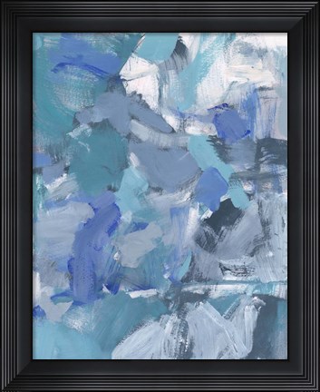 Framed Deep Blue Hue I Print