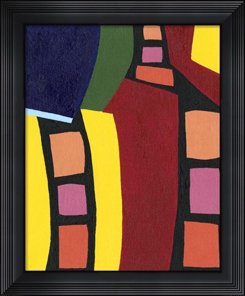 Framed Color Me Happy I Print