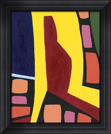 Framed Color Me Happy II Print