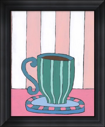 Framed Mid Morning Coffee II Print