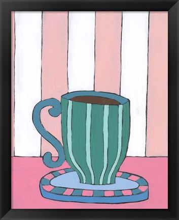 Framed Mid Morning Coffee II Print