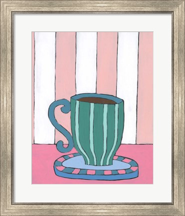 Framed Mid Morning Coffee II Print