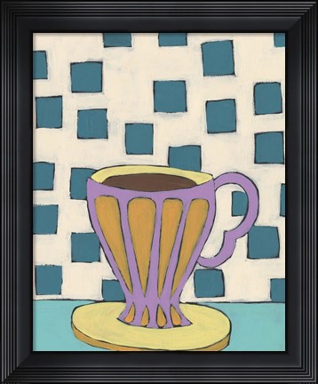 Framed Mid Morning Coffee III Print