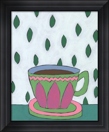 Framed Mid Morning Coffee IV Print