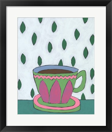 Framed Mid Morning Coffee IV Print