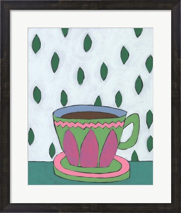 Framed Mid Morning Coffee IV Print