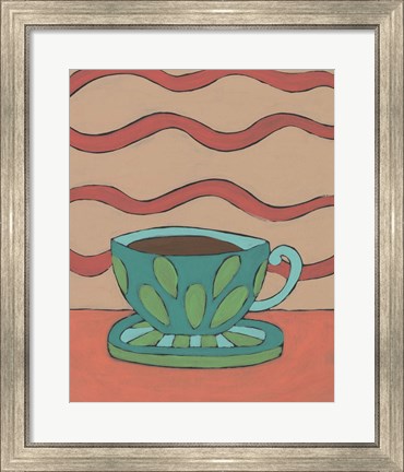 Framed Mid Morning Coffee IX Print