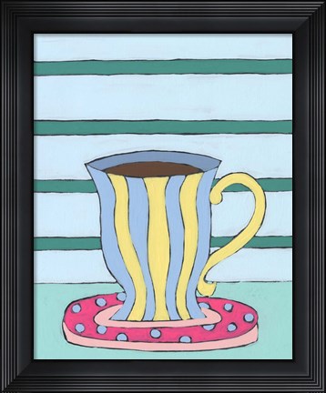 Framed Mid Morning Coffee VI Print